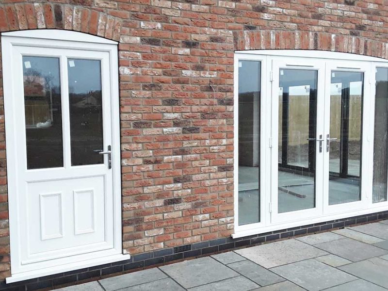 White Back Doors