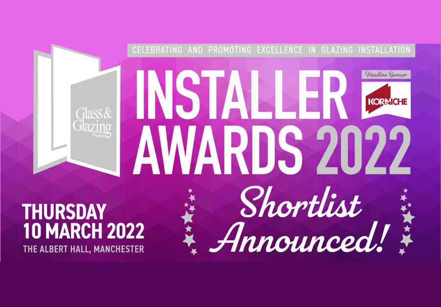 NEWS RELEASE: Tradeglaze are selected as a Finalist in two categories in the 2022 GGP Installer Awards