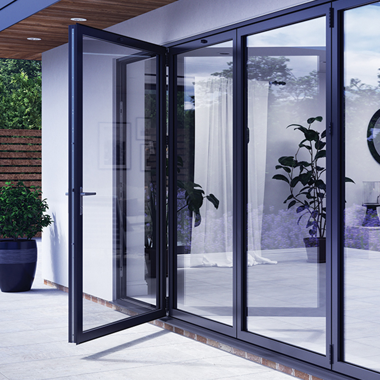 Tradeglaze Begins To Supply ‘Korniche’ Aluminium Bifold Doors