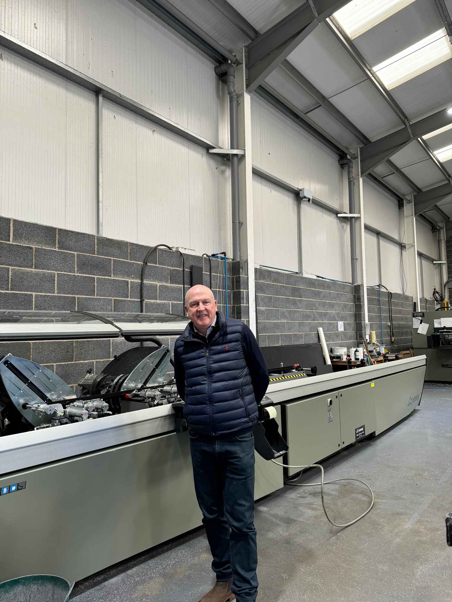 Tradeglaze Invests in Future Growth with New Emmegi Cutting Machine