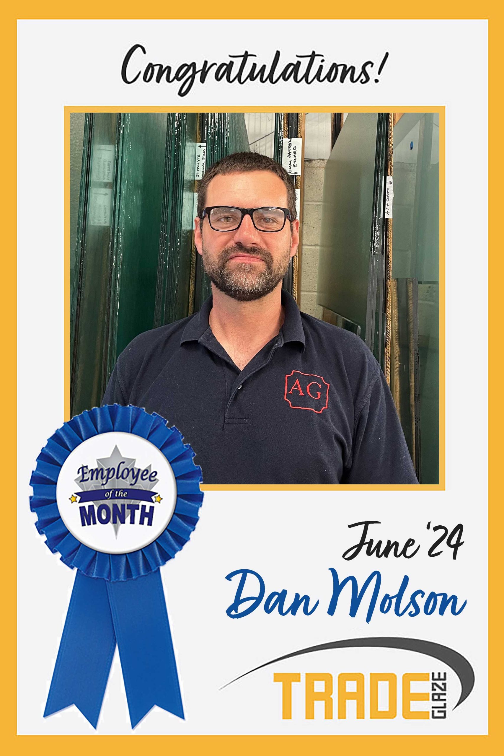 Meet Our June Employee Of The Month: Dan Molson