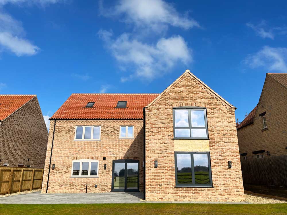 Tradeglaze supply high performance casement windows and aluminium glazing for newbuild properties