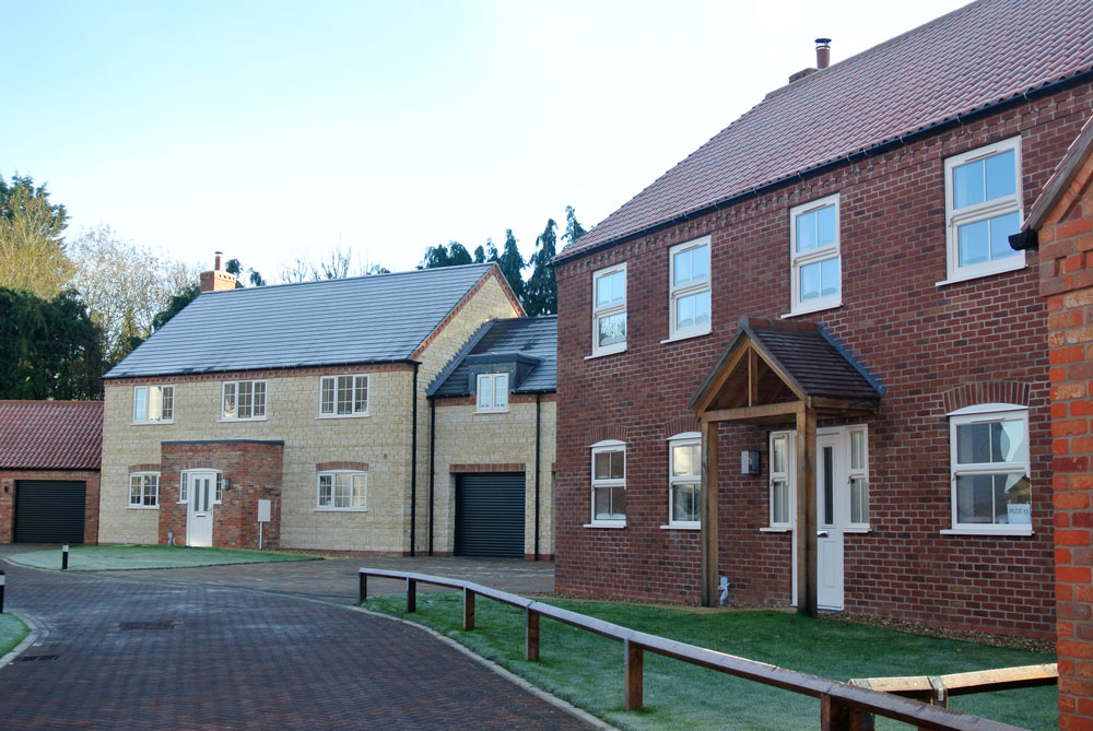 Tradeglaze supply and install bespoke glazing solutions for BOSS Construction exclusive residential development The Parklands in Sudbrooke