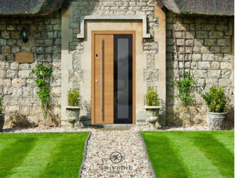 timber front doors