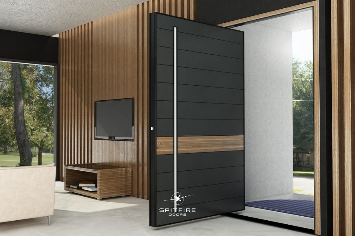 secure aluminium front doors