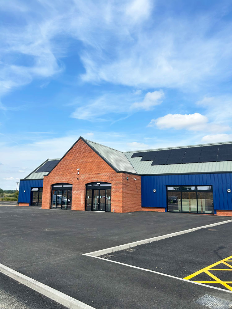 Tradeglaze delivers commercial glazing solutions for Pennells Garden Centre expansion