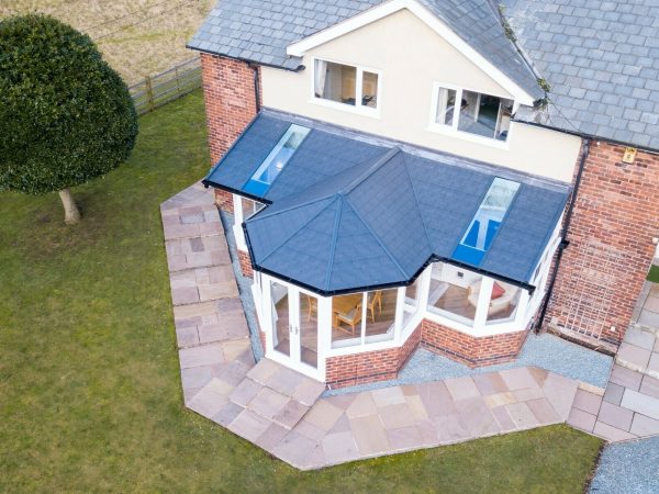tiled conservatory roof