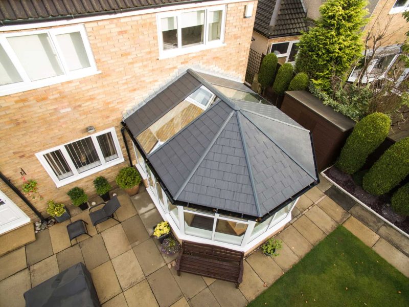 tiled conservatory roof