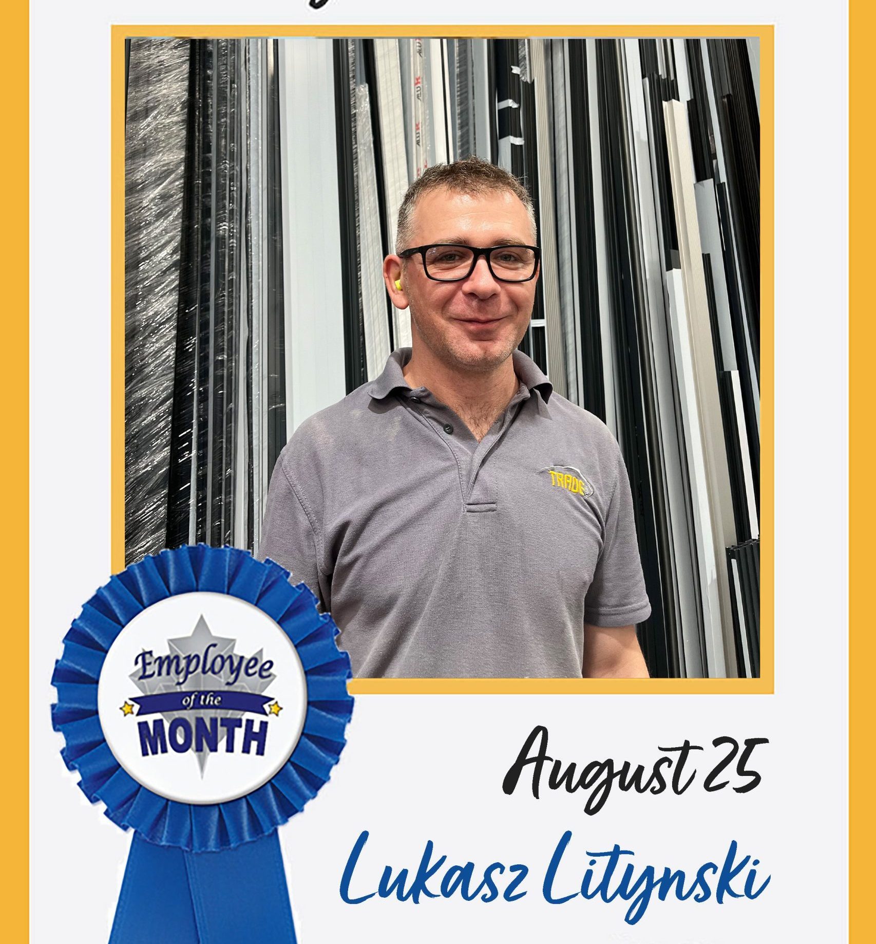 Meet Our August Employee of the Month: Lukasz Litynski