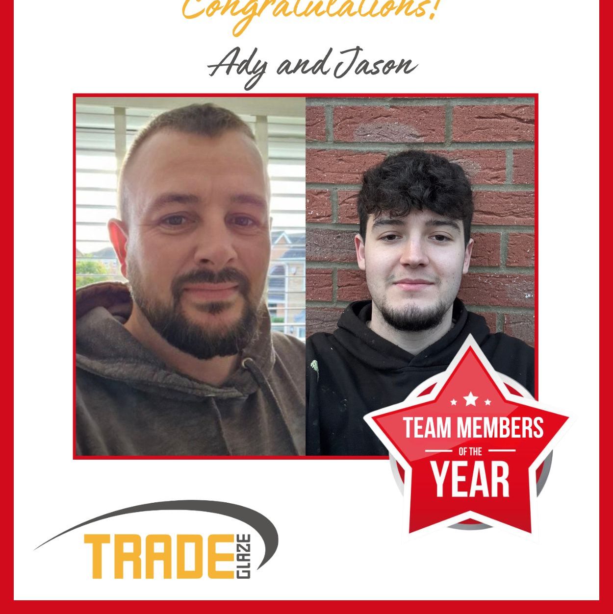Meet our 2025 Team Members of the Year: Ady Roberts and Jason Emslie