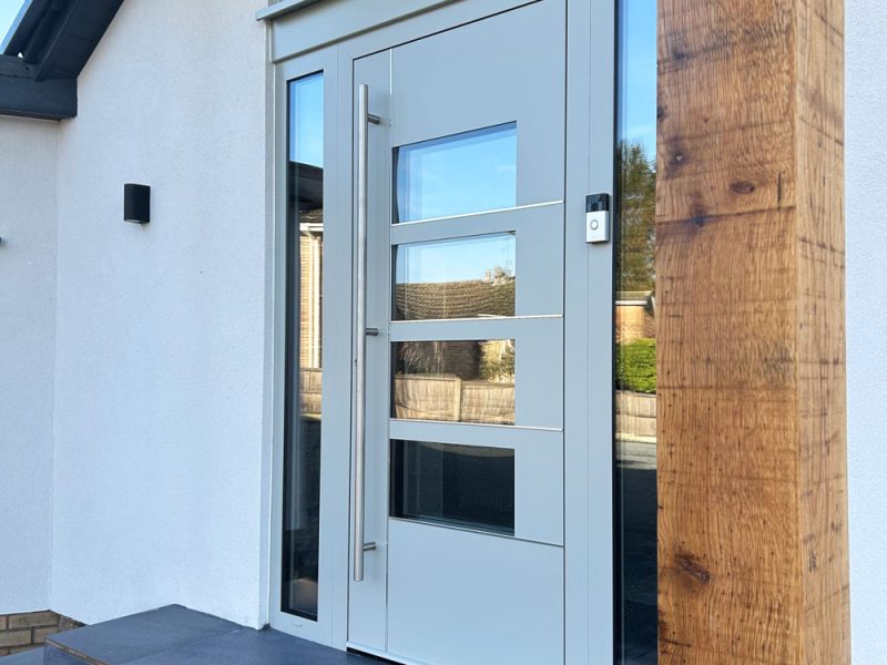 aluminium front doors lincoln